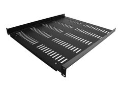 StarTech 1U Vented Server Rack Cabinet Shelf, 20in Deep Fixed Cantilever Tray, Rackmount Shelf for 19" AV/Data/Network Equipment Enclosure w/ Cage Nuts & Screws, 55lbs Weight Capacity - 1U Network Rack Shelf -