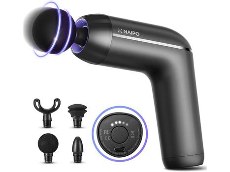 Naipo massasjepistol - oppladbar (NPMG-2008)