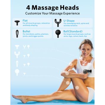 Naipo Mini Massage Gun - massasjepistol (MGPC-002)