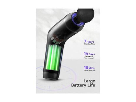 Naipo massasjepistol - oppladbar (NPMG-2008)