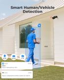 Reolink RLC-810A - svart 4K PoE-kamera AI med person-/ kjøretøydeteksjon - strøm og data via nettverkskabel (RLC-810A-BK)