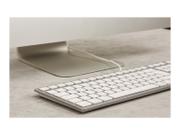 Cherry KC 6000 SLIM - tastatur - QWERTZ - Tysk - sølv (JK-1620DE-1)
