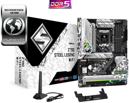 ASRock Z790 Steel Legend WiFi (90-MXBKD0-A0UAYZ)