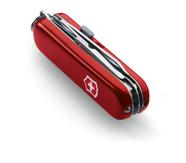 Victorinox Midnite Manager - lommekniv - multiverktøy - rød - Swiss Army Knife med LED-lys og penn, lengde: 5.8 cm, vekt: 31 gram (0.6366)