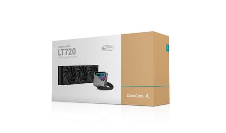 Deepcool LT720 vannkjøling - 3x120mm - svart støtter bl.a LGA1700 og AM5 (R-LT720-BKAMNF-G-1)