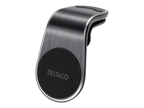 Deltaco ARM-C104 - bilholder for mobiltelefon - magnetisk,  vinklet, slank (ARM-C104)