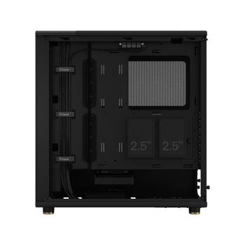 Fractal Design North - Charcoal Black Mesh - mid tower - ATX - Front USB 3.2 Gen 2x2 Type-C (20 Gbps) (FD-C-NOR1C-01)