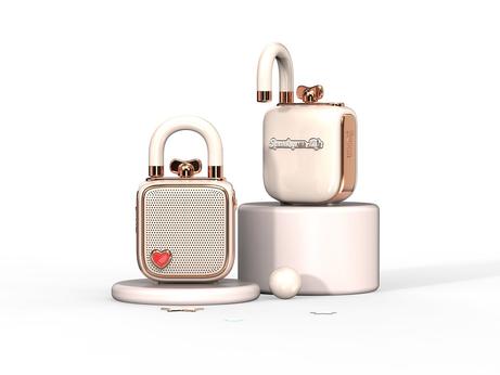 Divoom LoveLock Bluetooth-høyttaler (90100058212)