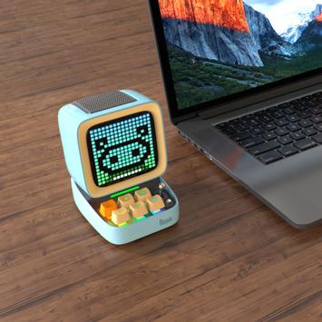 Divoom Ditoo Pro Bluetooth-høyttaler - blå (90100058206)