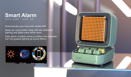 Divoom Ditoo Pro Bluetooth-høyttaler - rosa (90100058207)