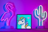 Divoom Pixoo-64 digital pixel-ramme 64x64 LED-panel (90100058194)