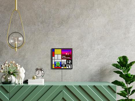 Divoom Pixoo-64 digital pixel-ramme 64x64 LED-panel (90100058194)