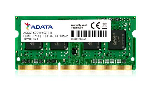ADATA 8GB DDR3L SO DIMM 1600 512x8