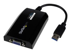 StarTech USB 3.0 to VGA Display Adapter 1920x1200 1080p, DisplayLink Certified, Video Converter w/ External Graphics Card - Mac & PC (USB32VGAPRO) - USB/VGA-adapter - USB-type A til HD-15 (VGA) - 25.5 m