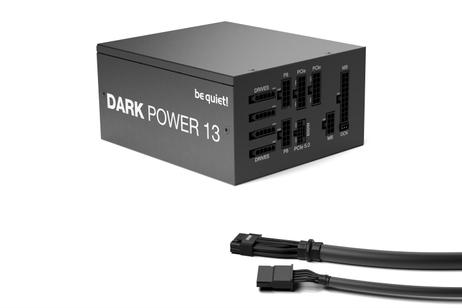 be quiet! Dark Power 13 1000W Titanium - PCIe 5.0 - ATX 3.0 - 10 års garanti (BN335)