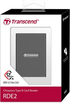 Transcend CFexpress Type B minnekortleser - USB-C 3.2 -  20Gbps (TS-RDE2)