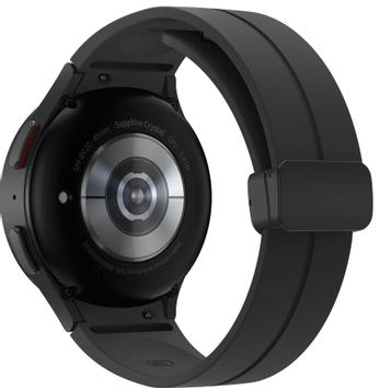 Samsung Galaxy Watch5 Pro - svart titan - smartklokke med sportsbånd - black titanium - 16 GB (SM-R920NZKAEUB)