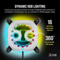 Corsair CPU Water Block XC7 RGB PRO (1700/1200/AM4) - White