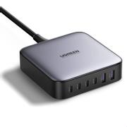 Ugreen 200W GaN hurtiglader PPS 4x USB-C, 2x USB-A, Power Delivery 3.0, Qualcomm Quick Charge 4+
