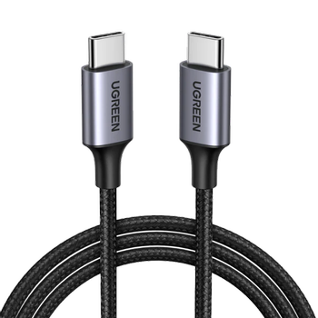 Ugreen USB-C til USB-C-kabel - 0.5m 60W, Qualcomm Quick Charge 3, 480Mbps (50149)