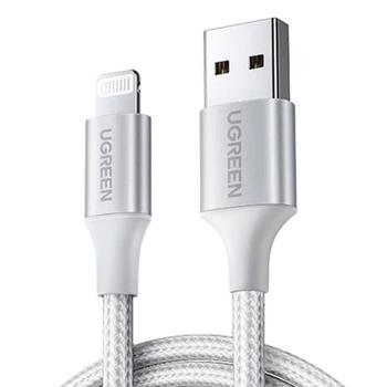 Ugreen Lightning til USB-A-kabel - 1m MFi, 480Mbps (60161)
