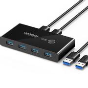 Ugreen 4-porters USB3.0 KVM switch