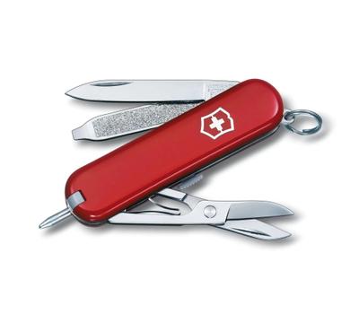 Victorinox Signature - lommekniv - multiverktøy - rød - Swiss Army Knife med penn, lengde: 5.8 cm, vekt: 23 gram (0.6225)