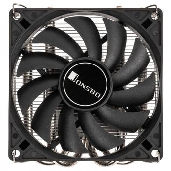 Jonsbo HP-400S lavprofil prosessorkjøler LGA1700 140W TDP - 36mm høy (HP400SBK)