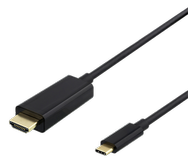 Deltaco adapterkabel - 1 m (USBC-HDMI-1010)