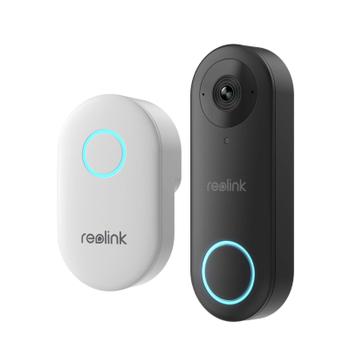 Reolink smart ringeklokke med kamera Wi-Fi, 5MP oppløsning,  persondeteksjon (RL-Video-Doorbell-Wi-Fi)
