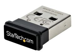 StarTech USB Bluetooth 5.0 Adapter, USB Bluetooth Dongle Receiver for PC/Computer/Laptop/Keyboard/Mouse/Headsets, Range 33ft/10m, EDR (USBA-BLUETOOTH-V5-C2) - nettverksadapter - USB