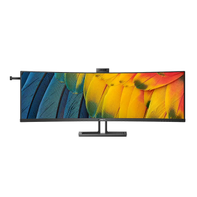 Philips 45" buet 32:9 SuperWide-skjerm med USB-C og Windows Hello webcam