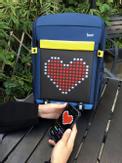 Divoom pixel backpack blue (90100058191)