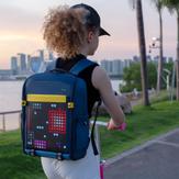 Divoom pixel backpack blue (90100058191)