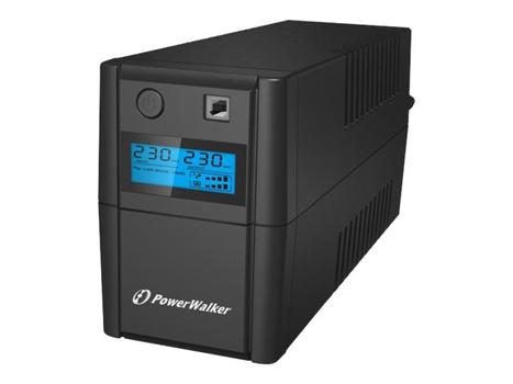 PowerWalker VI 850SE LCD - UPS - 480 watt - 850 VA (10120096)