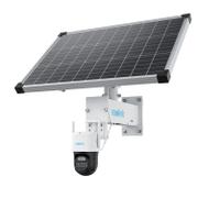 Reolink TrackMix - 4G batteridrevet overvåkningskamera med 2 linser, automatisk objektfølging og stort solcellepanel