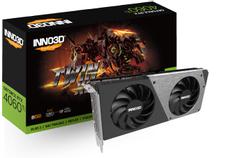 INNO3D GeForce RTX 4060 Ti 8GB Twin X2, 3x DisplayPort 1.4a, 1x HDMI 2.1a, 550W