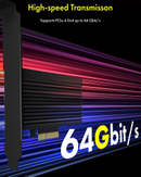 ICY BOX PCIe Extension Card med heat sink M.2 NVMe SSD to PCIe 4.0 x4 (IB-PCI208-HS)