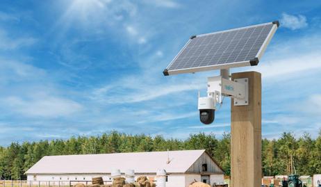 Reolink TrackMix - 4G batteridrevet overvåkningskamera med 2 linser, automatisk objektfølging og stort solcellepanel (Reolink-TrackMix-LTE-Plus)