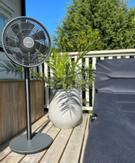 Xiaomi Smartmi SmartFan 3 Oppladbar Gulvvifte Wi-Fi Sort (inkl. fjernkontroll) (SMARTFAN-3-BK)