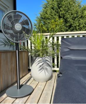 Xiaomi Smartmi SmartFan 3 Oppladbar Gulvvifte Wi-Fi Sort (inkl. fjernkontroll) (SMARTFAN-3-BK)