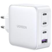 Ugreen 100W GaN hurtiglader PPS 3x USB-C, 1x USB-A, Power Delivery 3.0, Qualcomm Quick Charge 4+