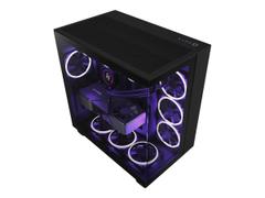 NZXT H9 Flow Mid-Tower Black Dual-Chamber Airflow Case