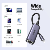 Ugreen USB-C til Ethernet Adapter (50737)