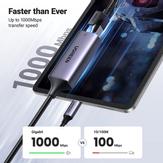 Ugreen USB-C til Ethernet Adapter (50737)