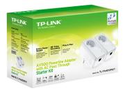 TP-Link TL-PA4010PKIT AV500+ Powerline Kit with AC Pass Through - strømlinjeadaptersett - veggpluggbar (TL-PA4010PKIT)
