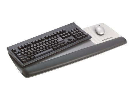 3M Adjustable Gel Wrist Rest for Keyboard and Mouse WR422LE - tastatur- og museplatform med håndleddspute (FT600003279)
