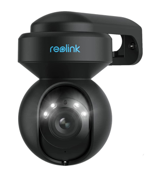 Reolink E1 Outdoor Wi-Fi - svart utendørs-kamera med pan/ tilt/ zoom,  IP66 - perfekt som fjøskamera (RL-E1-Outdoor-BK)