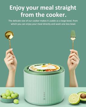 Tokit riskoker 1.5 liter - grønn (TOKIT-RICE-GREEN)