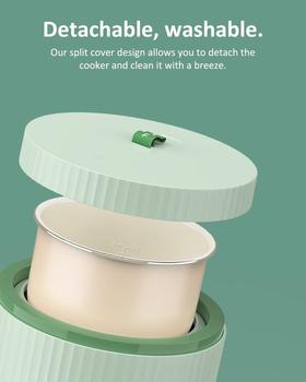 Tokit riskoker 1.5 liter - grønn (TOKIT-RICE-GREEN)